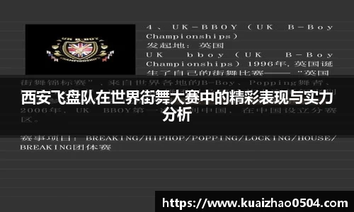 西安飞盘队在世界街舞大赛中的精彩表现与实力分析